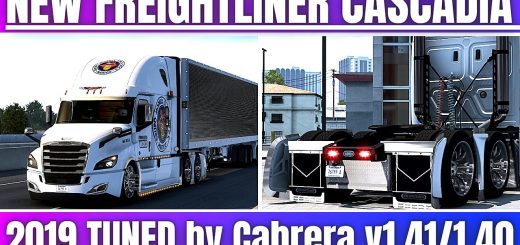Freightliner Cascadia 2019 by Cabrera Edited 1 5CS76